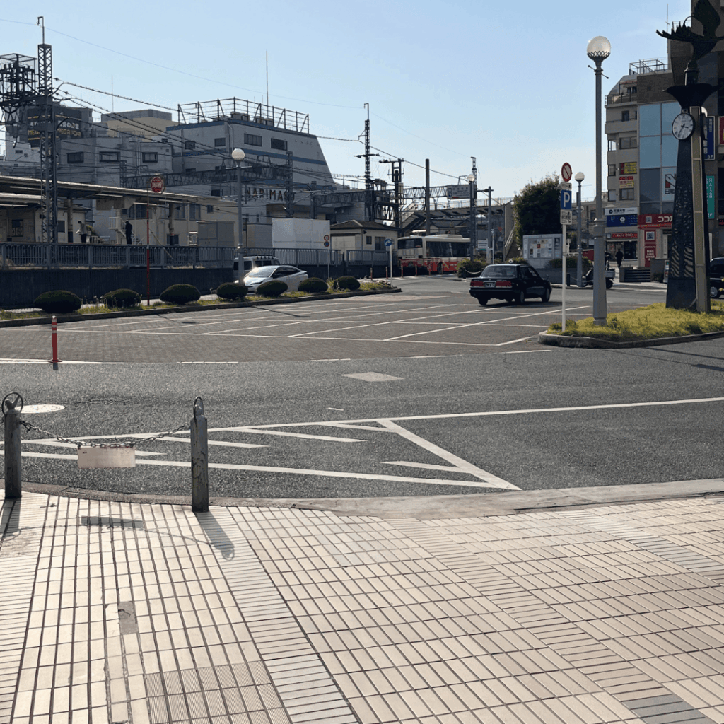 東武東上線「成増駅」北口にあるロータリーの改善にむけて 板橋区議会議員 近藤タカヒロ
