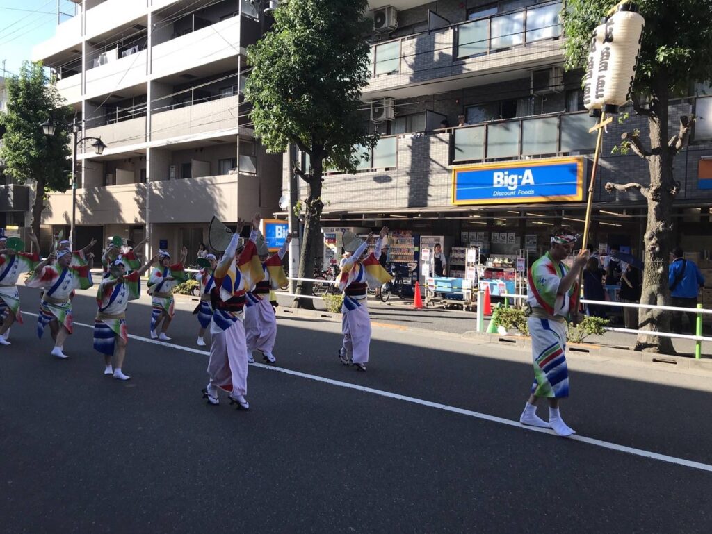 30年ぶりに開催された「第1回 高一中央通り商店会阿波踊り（高島平）」に参加してきました　「板橋区議会議員 近藤タカヒロ」