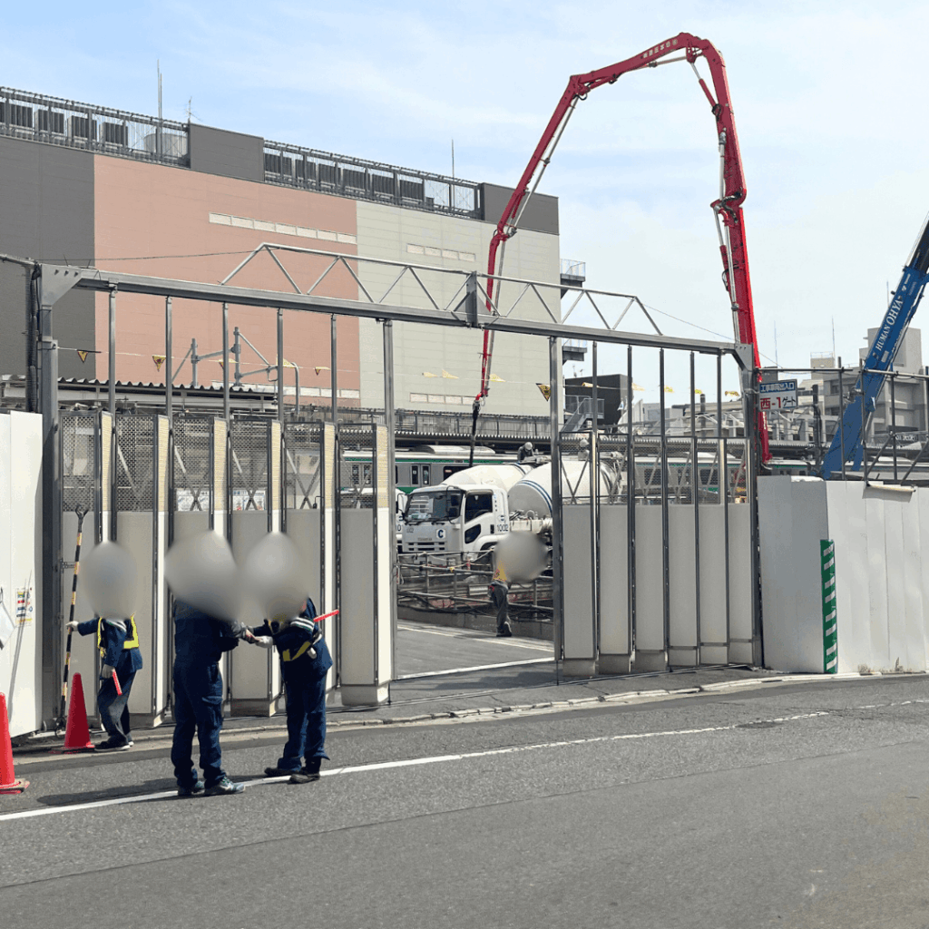 【再開発】JR板橋駅西口駅前広場再整備計画・2026年の工事状況を視察。実際に現地に行ってきました(板橋区議会議員 近藤タカヒロ)