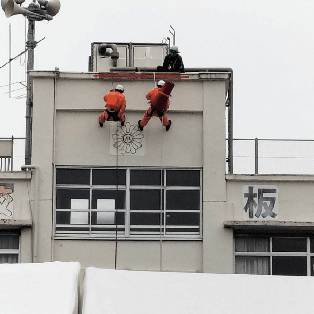 【板橋区の水害対策】板橋区・消防署・消防団合同水防訓練が旧板橋第九小学校で開催されました(板橋区議会議員・近藤タカヒロ)