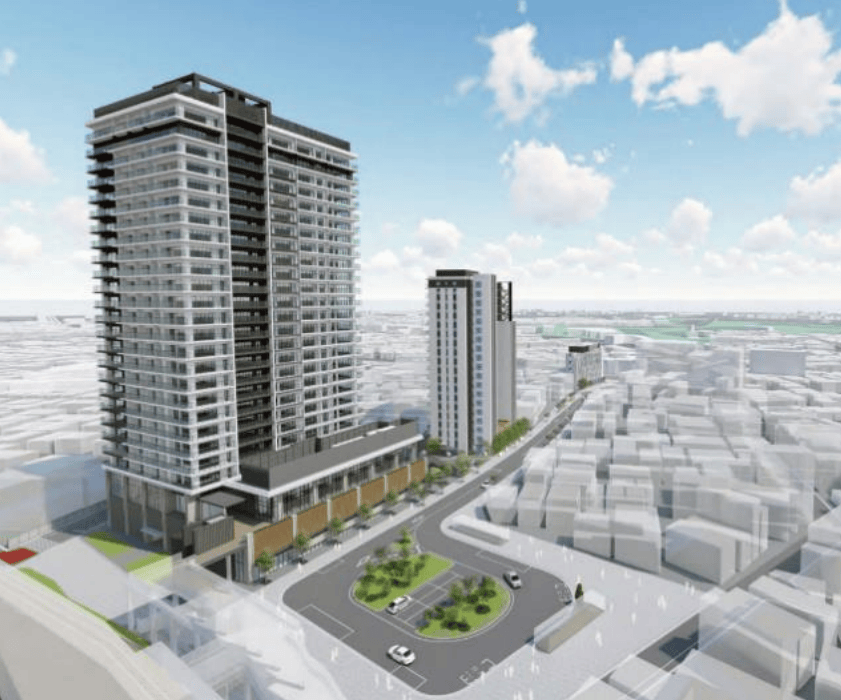 上板橋駅南口駅前東地区イメージパース