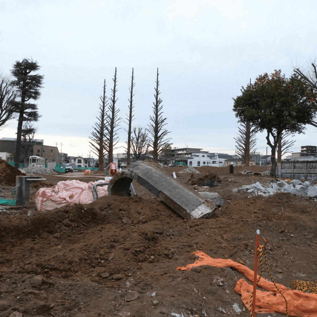 【工事進捗】板橋交通公園、大規模リニューアルへ向けた取り壊し工事が進行中です（板橋区議会議員 近藤タカヒロ）