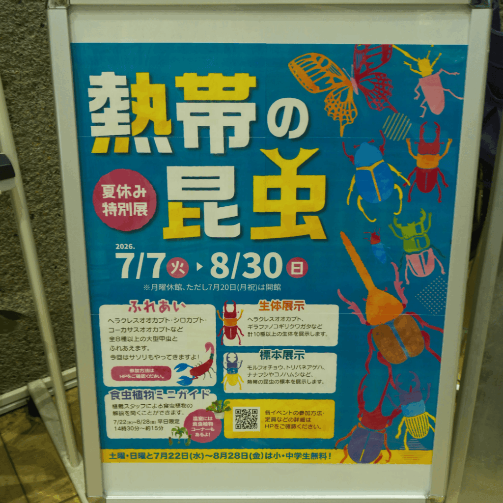 【板橋区・高島平】まるで東南アジア「熱帯環境植物館(ねったいかん)」水族館もある屋内ジャングル(板橋区議会議員 近藤タカヒロ)