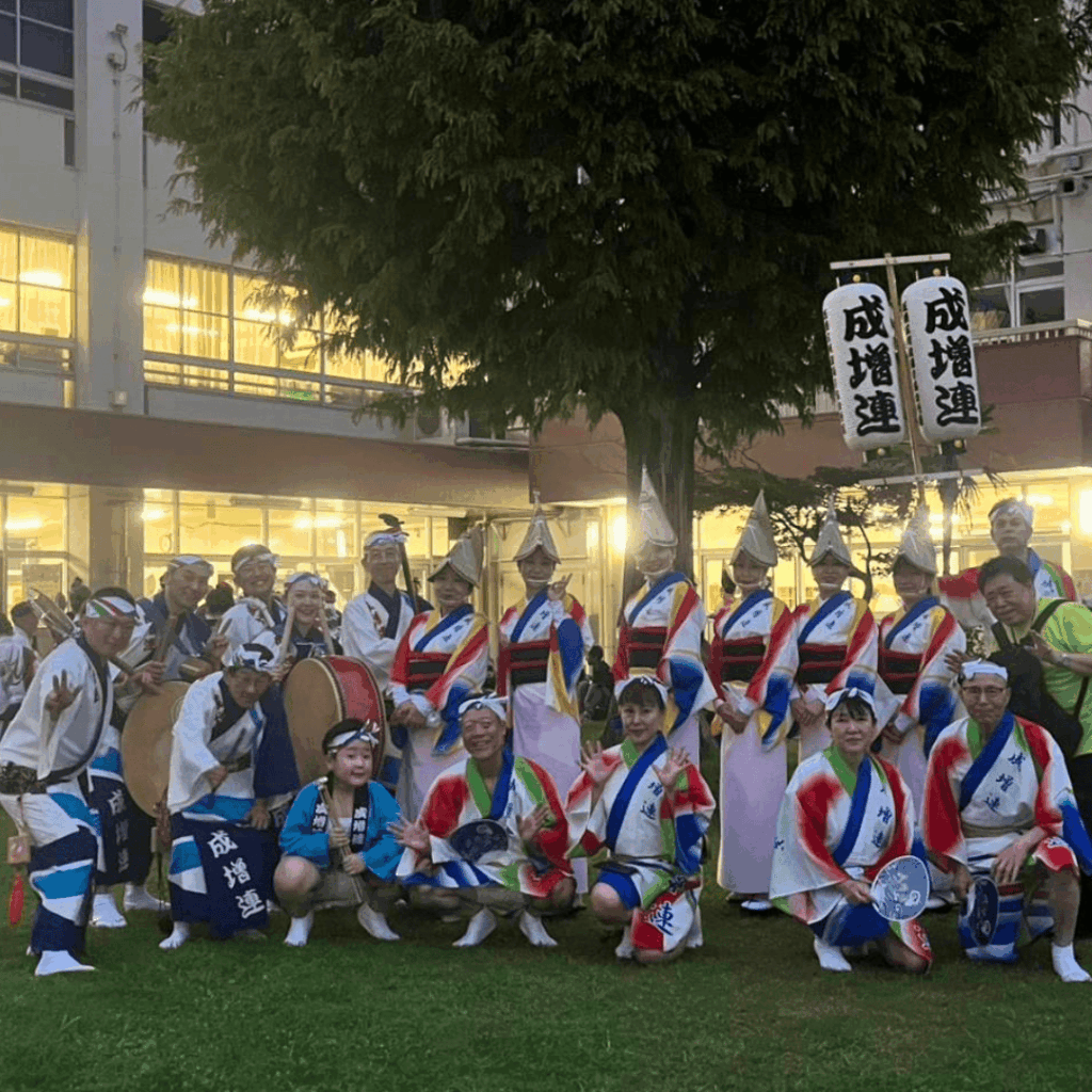 【高島平】「第3回 高一中央通り商店会阿波踊り（阿波高）」に成増連として参加してきました（板橋区議会議員 近藤タカヒロ）