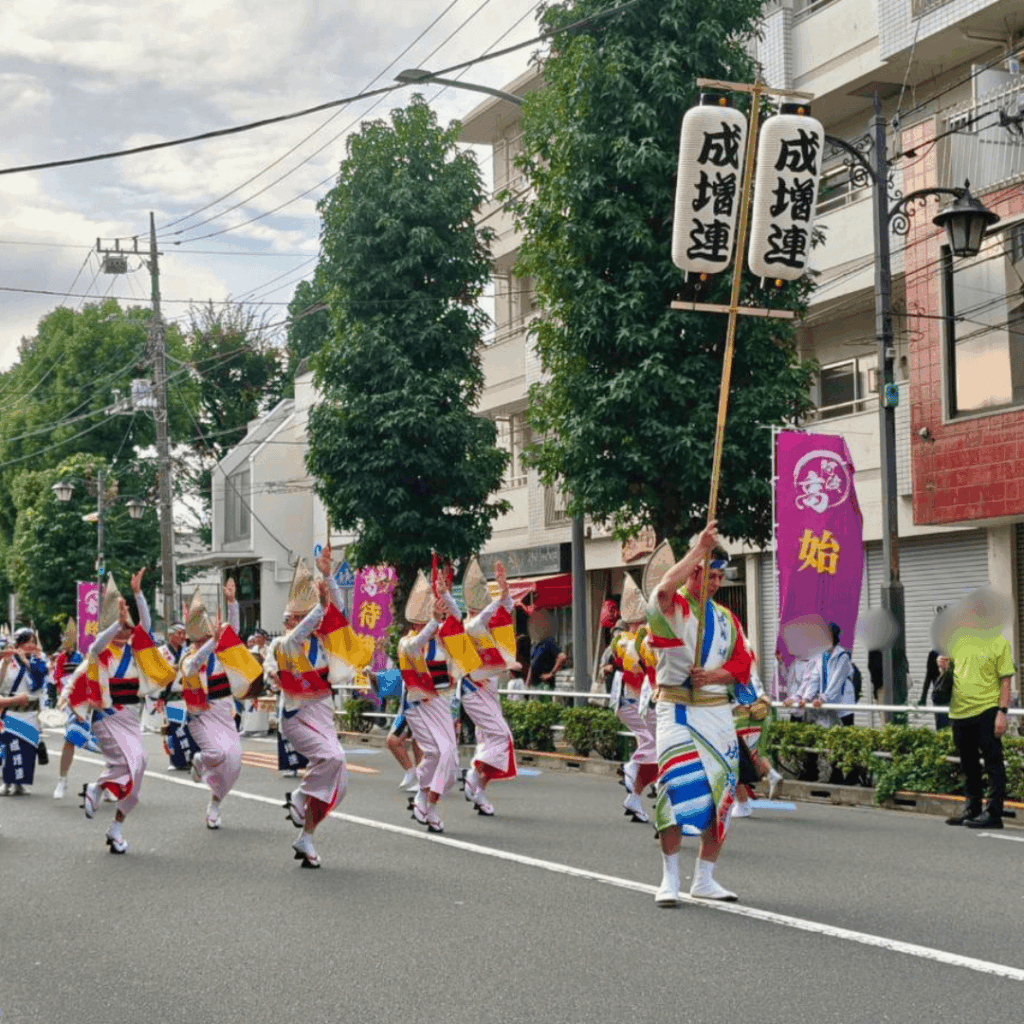 【高島平】「第3回 高一中央通り商店会阿波踊り（阿波高）」に成増連として参加してきました（板橋区議会議員 近藤タカヒロ）